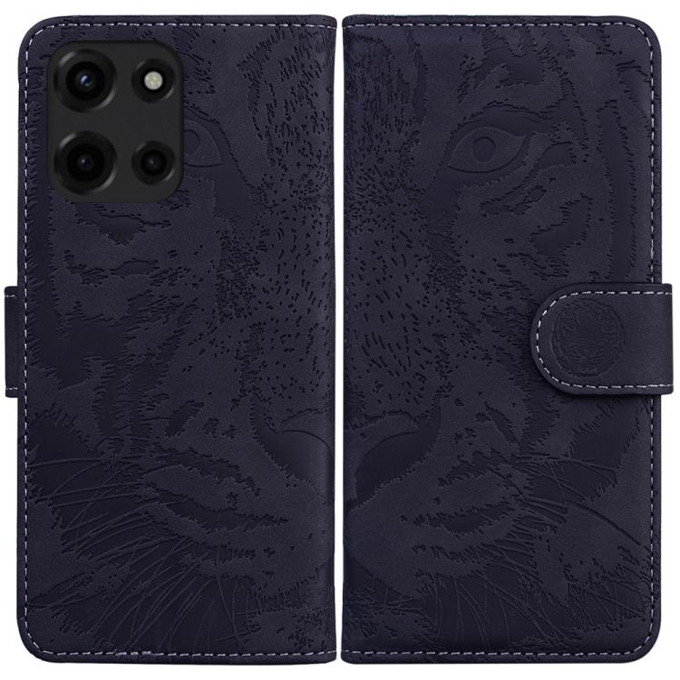 Custodia per telefono in pelle con motivo a tigre in rilievo, For Motorola Moto G 5G 2025, For Motorola Moto G75 5G, For Motorola Moto G35, For Motorola Moto G55