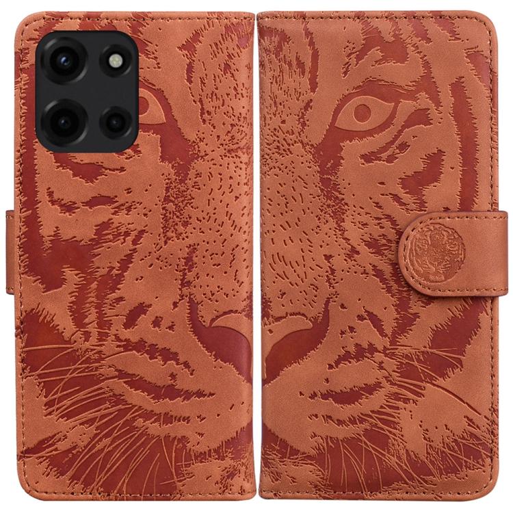 Custodia per telefono in pelle con motivo a tigre in rilievo, For Motorola Moto G 5G 2025, For Motorola Moto G75 5G, For Motorola Moto G35, For Motorola Moto G55