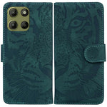 Custodia per telefono in pelle con motivo a tigre in rilievo, For Motorola Moto G86 5G, For Motorola Edge 60 Fusion / Edge 5G 2025, For Motorola Moto G05 / E15, For Motorola Moto G15