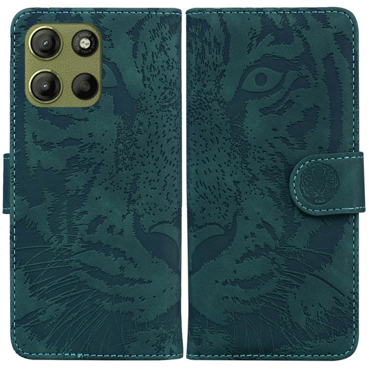 Custodia per telefono in pelle con motivo a tigre in rilievo, For Motorola Moto G86 5G, For Motorola Edge 60 Fusion / Edge 5G 2025, For Motorola Moto G05 / E15, For Motorola Moto G15
