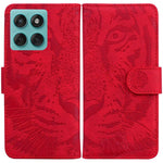 Custodia per telefono in pelle con motivo a tigre in rilievo, For Motorola Moto G86 5G, For Motorola Edge 60 Fusion / Edge 5G 2025, For Motorola Moto G05 / E15, For Motorola Moto G15