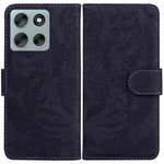 Custodia per telefono in pelle con motivo a tigre in rilievo, For Motorola Moto G Max / G87 / G77 / G67 5G, For Motorola Edge 70 Fusion 5G, For Motorola Moto G06 4G, For Motorola Moto G56 5G / G66j 5G / G66y 5G