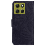 Custodia per telefono in pelle con motivo a tigre in rilievo, For Motorola Moto G86 5G, For Motorola Edge 60 Fusion / Edge 5G 2025, For Motorola Moto G05 / E15, For Motorola Moto G15