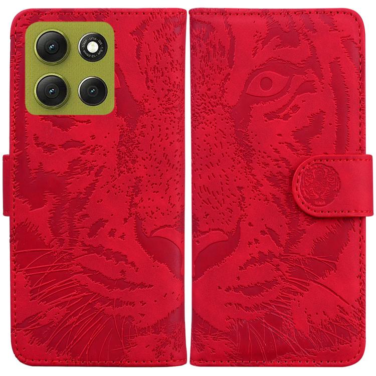 Custodia per telefono in pelle con motivo a tigre in rilievo, For Motorola Moto G86 5G, For Motorola Edge 60 Fusion / Edge 5G 2025, For Motorola Moto G05 / E15, For Motorola Moto G15