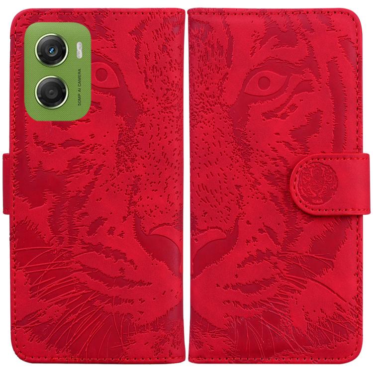 Custodia per telefono in pelle con motivo a tigre in rilievo, For Motorola Moto G Max / G87 / G77 / G67 5G, For Motorola Edge 70 Fusion 5G, For Motorola Moto G06 4G, For Motorola Moto G56 5G / G66j 5G / G66y 5G