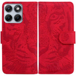 Custodia per telefono in pelle con motivo a tigre in rilievo, For Motorola Moto G Max / G87 / G77 / G67 5G, For Motorola Edge 70 Fusion 5G, For Motorola Moto G06 4G, For Motorola Moto G56 5G / G66j 5G / G66y 5G