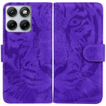 Custodia per telefono in pelle con motivo a tigre in rilievo, For Motorola Moto G Max / G87 / G77 / G67 5G, For Motorola Edge 70 Fusion 5G, For Motorola Moto G06 4G, For Motorola Moto G56 5G / G66j 5G / G66y 5G