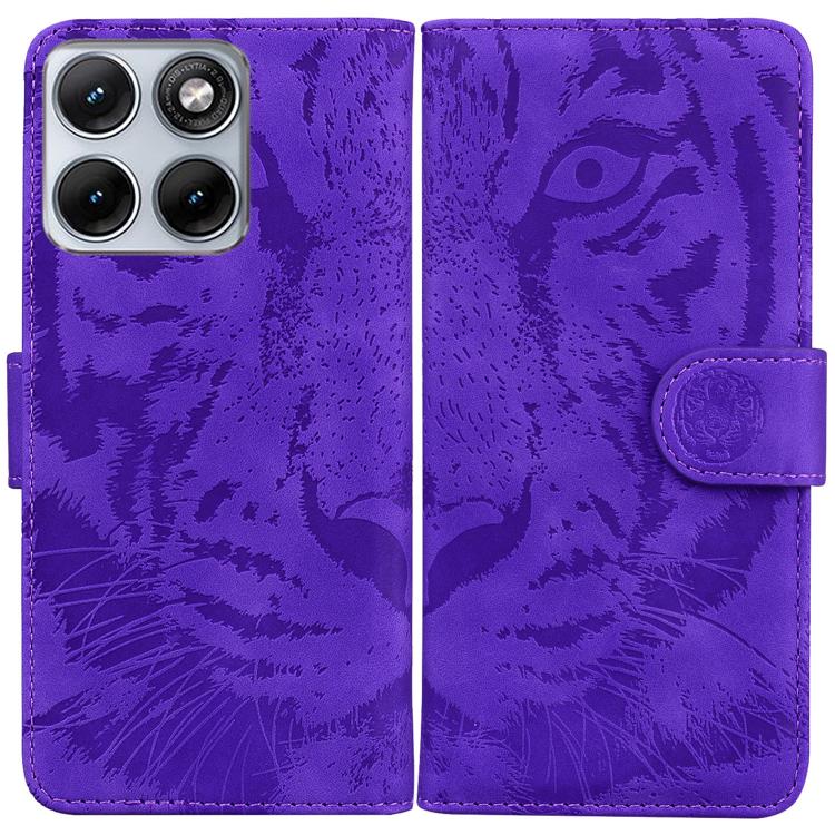 Custodia per telefono in pelle con motivo a tigre in rilievo, For Motorola Moto G Max / G87 / G77 / G67 5G, For Motorola Edge 70 Fusion 5G, For Motorola Moto G06 4G, For Motorola Moto G56 5G / G66j 5G / G66y 5G