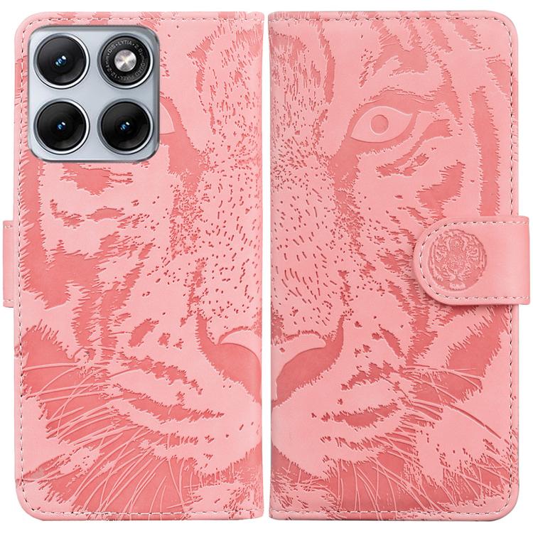 Custodia per telefono in pelle con motivo a tigre in rilievo, For Motorola Moto G Max / G87 / G77 / G67 5G, For Motorola Edge 70 Fusion 5G, For Motorola Moto G06 4G, For Motorola Moto G56 5G / G66j 5G / G66y 5G