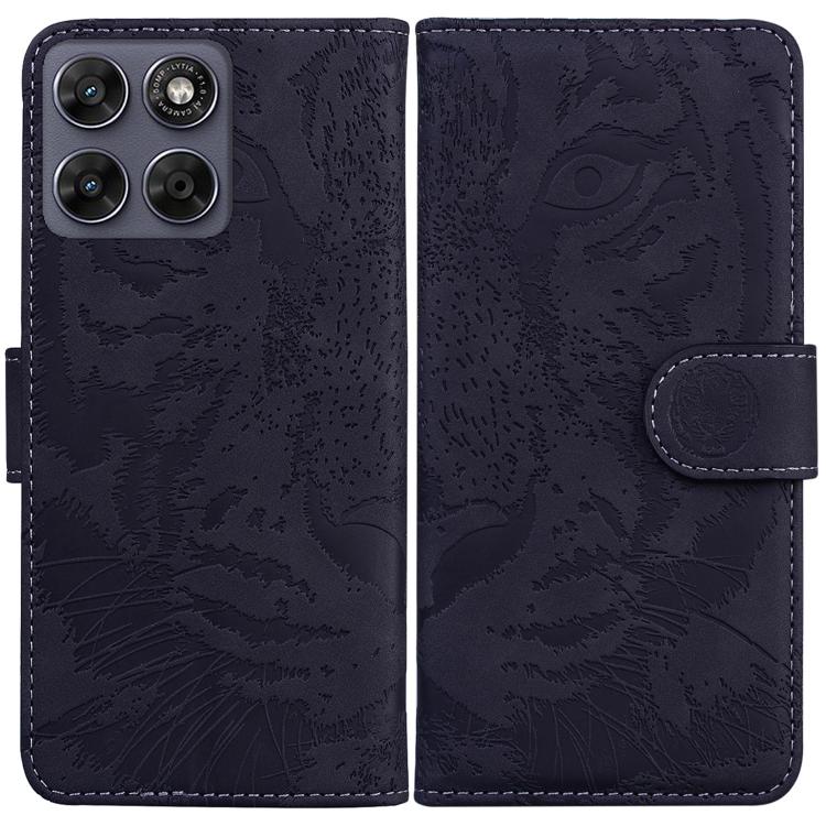 Custodia per telefono in pelle con motivo a tigre in rilievo, For Motorola Moto G Max / G87 / G77 / G67 5G, For Motorola Edge 70 Fusion 5G, For Motorola Moto G06 4G, For Motorola Moto G56 5G / G66j 5G / G66y 5G
