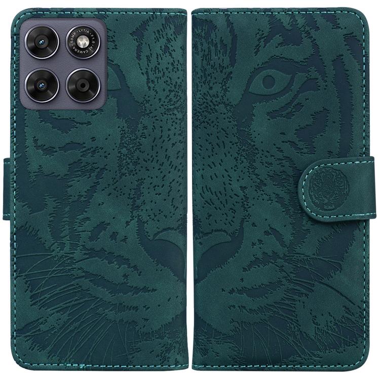 Custodia per telefono in pelle con motivo a tigre in rilievo, For Motorola Moto G Max / G87 / G77 / G67 5G, For Motorola Edge 70 Fusion 5G, For Motorola Moto G06 4G, For Motorola Moto G56 5G / G66j 5G / G66y 5G