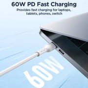 JOYROOM SA26-CC3 Flash Charge Series 60W USB-C / Type-C a USB-C / Type-C Cavo dati di ricarica rapida, 1m, 2m, 3m