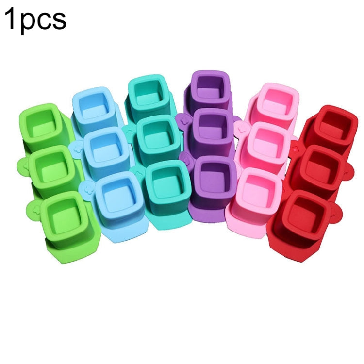 3 tazze Love Ice Tray Stampo in silicone Stampo in gesso succulento, consegna colore casuale