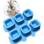 3 tazze Love Ice Tray Stampo in silicone Stampo in gesso succulento, consegna colore casuale