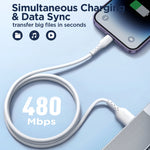 JOYROOM SA26-CL3 Flash Charge Series 30W USB-C / Tipo-C a 8 pin Cavo dati di ricarica rapida, 1m, 2m, 3m