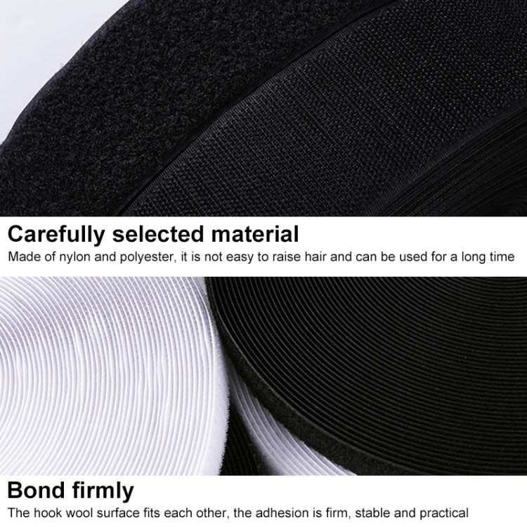 Accessori tessili per abbigliamento in nylon largo 2,5 cm senza velcro per colla, 2.5cm Wide