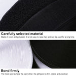 Accessori tessili per abbigliamento in nylon largo 3 cm senza colla Velcro, 3cm Wide