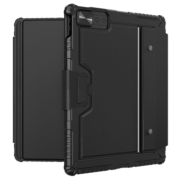 Custodia per tastiera Nillkin Bumper Combo con retroilluminazione, For iPad Pro 13 2024, For iPad Pro 11 2024, For iPad Pro 12.9 2020/2021/2022, For iPad Air 2020 10.9/Air 2022 10.9/Pro 11, For iPad 10th Gen 10.9 2022, For iPad 10.2 2019/2020/2021