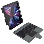 Custodia per tastiera Nillkin Bumper Combo con retroilluminazione, For iPad Pro 13 2024, For iPad Pro 11 2024, For iPad Pro 12.9 2020/2021/2022, For iPad Air 2020 10.9/Air 2022 10.9/Pro 11, For iPad 10th Gen 10.9 2022, For iPad 10.2 2019/2020/2021