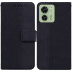 Custodia per telefono in pelle goffrata geometrica, For Motorola Moto G14, For Motorola Edge 40, For Motorola Edge 40 Pro