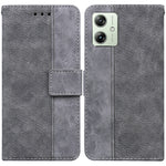 Custodia per telefono in pelle goffrata geometrica, For Motorola Moto G Power 5G 2024, For Motorola Moto G84, For Motorola Moto G54, For Motorola Edge 40 Neo