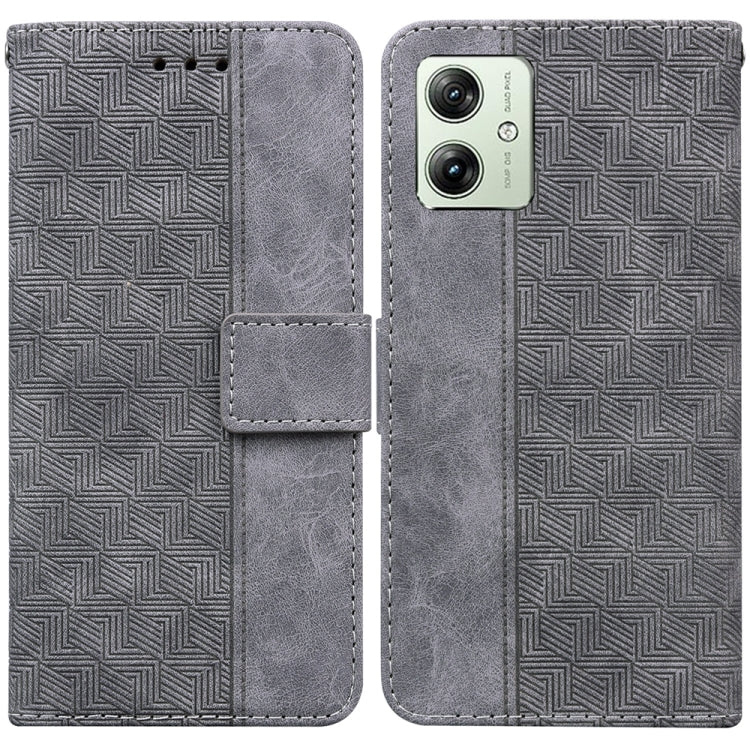 Custodia per telefono in pelle goffrata geometrica, For Motorola Moto G Power 5G 2024, For Motorola Moto G84, For Motorola Moto G54, For Motorola Edge 40 Neo
