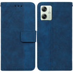 Custodia per telefono in pelle goffrata geometrica, For Motorola Moto G Power 5G 2024, For Motorola Moto G84, For Motorola Moto G54, For Motorola Edge 40 Neo