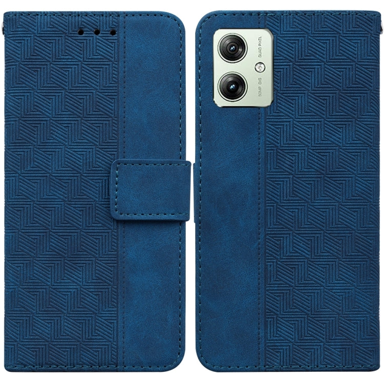 Custodia per telefono in pelle goffrata geometrica, For Motorola Moto G Power 5G 2024, For Motorola Moto G84, For Motorola Moto G54, For Motorola Edge 40 Neo