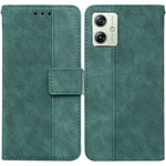 Custodia per telefono in pelle goffrata geometrica, For Motorola Moto G Power 5G 2024, For Motorola Moto G84, For Motorola Moto G54, For Motorola Edge 40 Neo