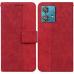 Custodia per telefono in pelle goffrata geometrica, For Motorola Moto G Power 5G 2024, For Motorola Moto G84, For Motorola Moto G54, For Motorola Edge 40 Neo