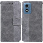 Custodia per telefono in pelle goffrata geometrica, For Motorola Edge 50 Ultra, For Motorola Edge 50 Pro, For Motorola Edge 50 Fusion, For Motorola Moto G Play 4G 2024
