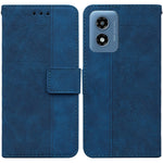 Custodia per telefono in pelle goffrata geometrica, For Motorola Edge 50 Ultra, For Motorola Edge 50 Pro, For Motorola Edge 50 Fusion, For Motorola Moto G Play 4G 2024