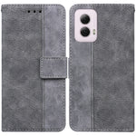 Custodia per telefono in pelle goffrata geometrica, For Motorola Moto G Power 5G 2024, For Motorola Moto G84, For Motorola Moto G54, For Motorola Edge 40 Neo