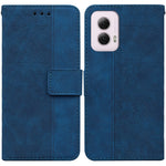 Custodia per telefono in pelle goffrata geometrica, For Motorola Moto G Power 5G 2024, For Motorola Moto G84, For Motorola Moto G54, For Motorola Edge 40 Neo