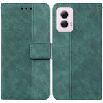 Custodia per telefono in pelle goffrata geometrica, For Motorola Moto G Power 5G 2024, For Motorola Moto G84, For Motorola Moto G54, For Motorola Edge 40 Neo