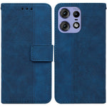Custodia per telefono in pelle goffrata geometrica, For Motorola Edge 50 Ultra, For Motorola Edge 50 Pro, For Motorola Edge 50 Fusion, For Motorola Moto G Play 4G 2024