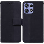 Custodia per telefono in pelle goffrata geometrica, For Motorola Edge 50 Ultra, For Motorola Edge 50 Pro, For Motorola Edge 50 Fusion, For Motorola Moto G Play 4G 2024