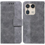 Custodia per telefono in pelle goffrata geometrica, For Motorola Edge 50 Ultra, For Motorola Edge 50 Pro, For Motorola Edge 50 Fusion, For Motorola Moto G Play 4G 2024