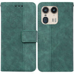 Custodia per telefono in pelle goffrata geometrica, For Motorola Edge 50 Ultra, For Motorola Edge 50 Pro, For Motorola Edge 50 Fusion, For Motorola Moto G Play 4G 2024