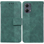 Custodia per telefono in pelle goffrata geometrica, For Motorola Edge 50 Neo 5G Global, For Motorola Moto G04s / Moto E14, For Motorola Moto G85, For Motorola Edge 2024
