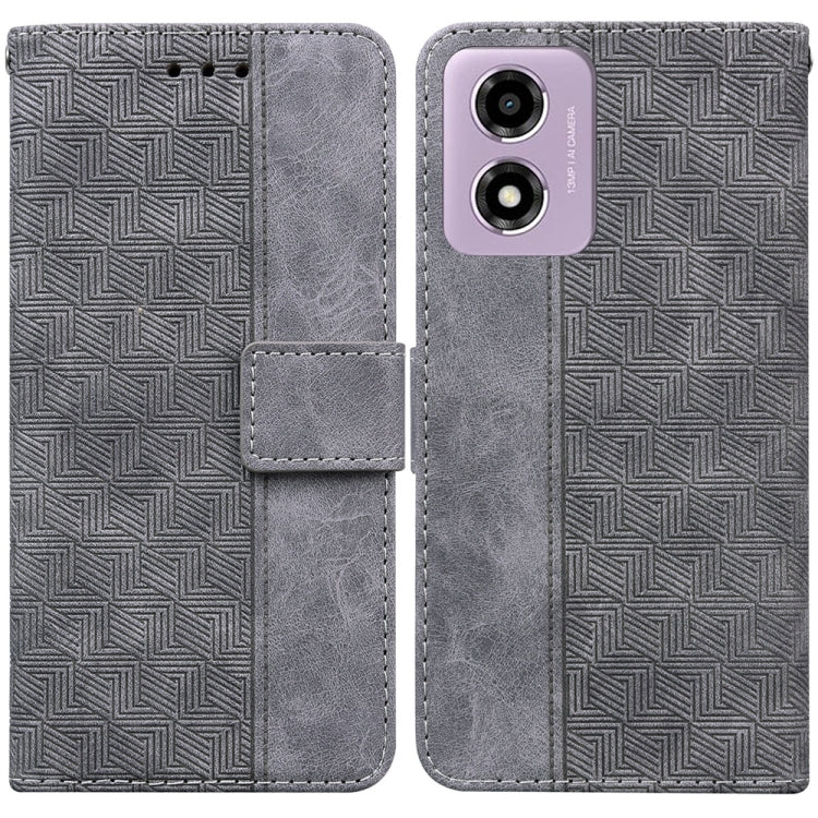 Custodia per telefono in pelle goffrata geometrica, For Motorola Edge 50 Neo 5G Global, For Motorola Moto G04s / Moto E14, For Motorola Moto G85, For Motorola Edge 2024