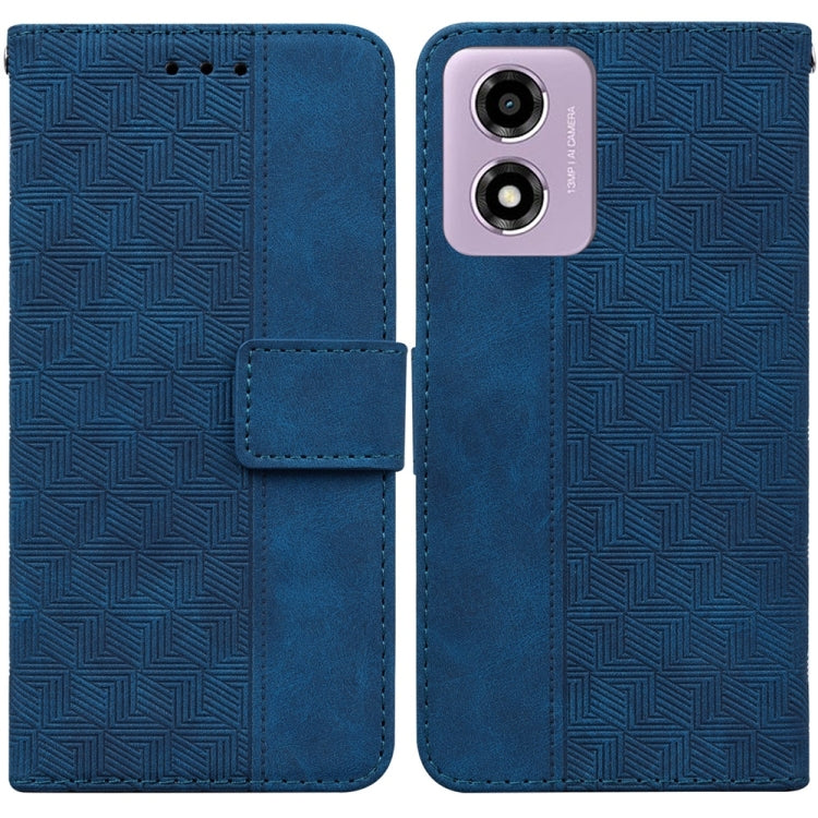 Custodia per telefono in pelle goffrata geometrica, For Motorola Edge 50 Neo 5G Global, For Motorola Moto G04s / Moto E14, For Motorola Moto G85, For Motorola Edge 2024