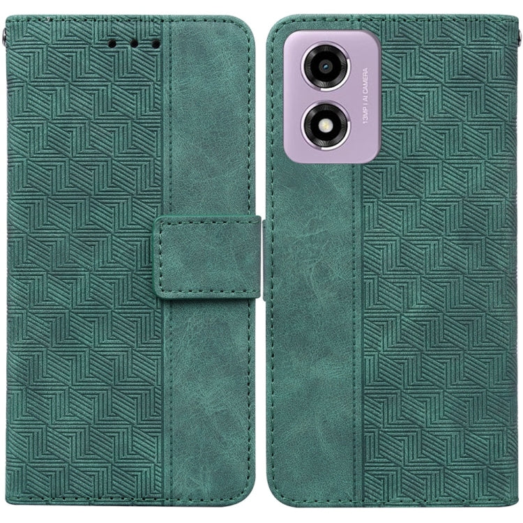 Custodia per telefono in pelle goffrata geometrica, For Motorola Edge 50 Neo 5G Global, For Motorola Moto G04s / Moto E14, For Motorola Moto G85, For Motorola Edge 2024