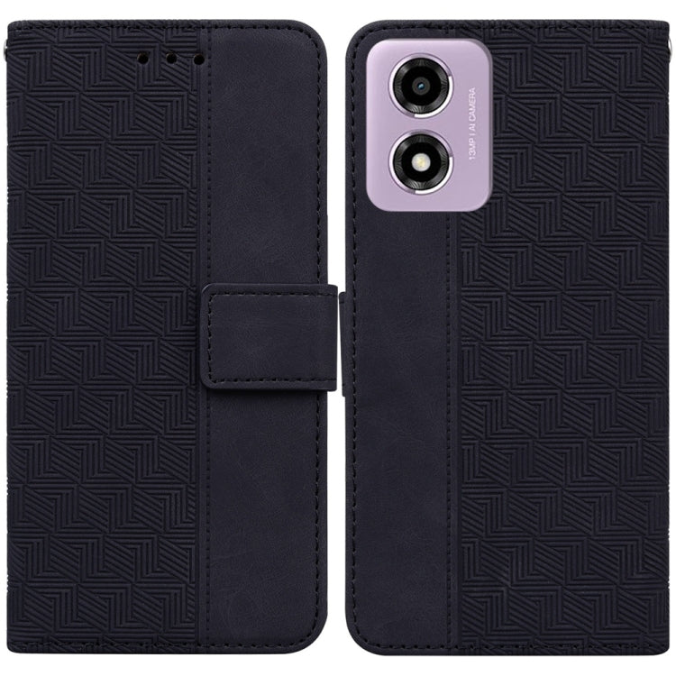 Custodia per telefono in pelle goffrata geometrica, For Motorola Edge 50 Neo 5G Global, For Motorola Moto G04s / Moto E14, For Motorola Moto G85, For Motorola Edge 2024