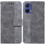 Custodia per telefono in pelle goffrata geometrica, For Motorola Edge 50 Neo 5G Global, For Motorola Moto G04s / Moto E14, For Motorola Moto G85, For Motorola Edge 2024