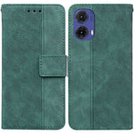 Custodia per telefono in pelle goffrata geometrica, For Motorola Edge 50 Neo 5G Global, For Motorola Moto G04s / Moto E14, For Motorola Moto G85, For Motorola Edge 2024