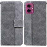 Custodia per telefono in pelle goffrata geometrica, For Motorola Moto G 5G 2025, For Motorola Moto G75 5G, For Motorola Moto G35, For Motorola Moto G55