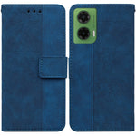 Custodia per telefono in pelle goffrata geometrica, For Motorola Moto G 5G 2025, For Motorola Moto G75 5G, For Motorola Moto G35, For Motorola Moto G55