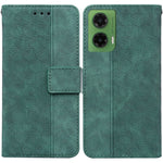 Custodia per telefono in pelle goffrata geometrica, For Motorola Moto G 5G 2025, For Motorola Moto G75 5G, For Motorola Moto G35, For Motorola Moto G55