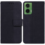 Custodia per telefono in pelle goffrata geometrica, For Motorola Moto G 5G 2025, For Motorola Moto G75 5G, For Motorola Moto G35, For Motorola Moto G55